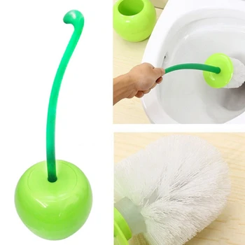 

Creative Lovely Cherry Shape Clean Tool Toilet Bathroom Toilet Brush Cleaning Toilet Brush Bathroom Supply Tool Random Shipments