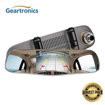 

Low Price Clearance WiFi Dual Lens 5" HD 1080P Car DVR Video Recorder Rearview Mirror Dash Camera