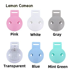 Clips de sucette en plastique pour bébé, 20 pièces, matériel de bricolage, porte bavoir, Badge, Clips de carte, sucette factice pour bébé, DIY perles, cadeaux pour bébé 