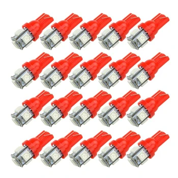 

20pcs LED Red Canbus Interior LED Turn Signal Stop Light Bulb Truck Light System Interior Reading Lamp