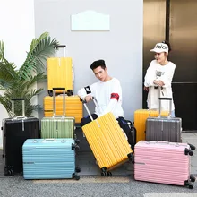 2" 22" 2" 26" дюймов, рама из алюминиевого сплава для багажа, чехол на колесиках для мужчин и женщин, чехол для костюма, вращающиеся колеса, багаж на колесиках, Прямая поставка