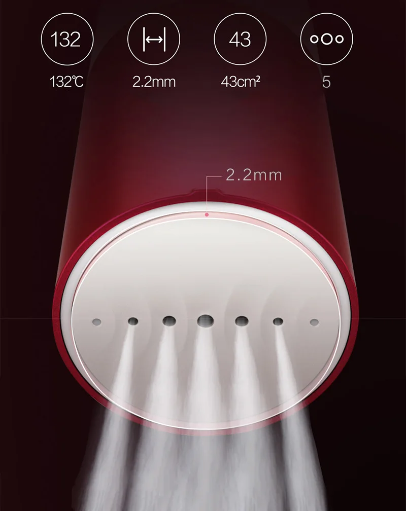 Xiaomi Mijia Lofans портативный отпариватель Утюг паровые бытовые портативный отпариватель для одежды Глажка одежды машина