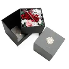 Романтические подарки на день Святого Валентина искусственный букет роз мыло цветок с красивой подарочной коробкой на День святого Валентина Декор