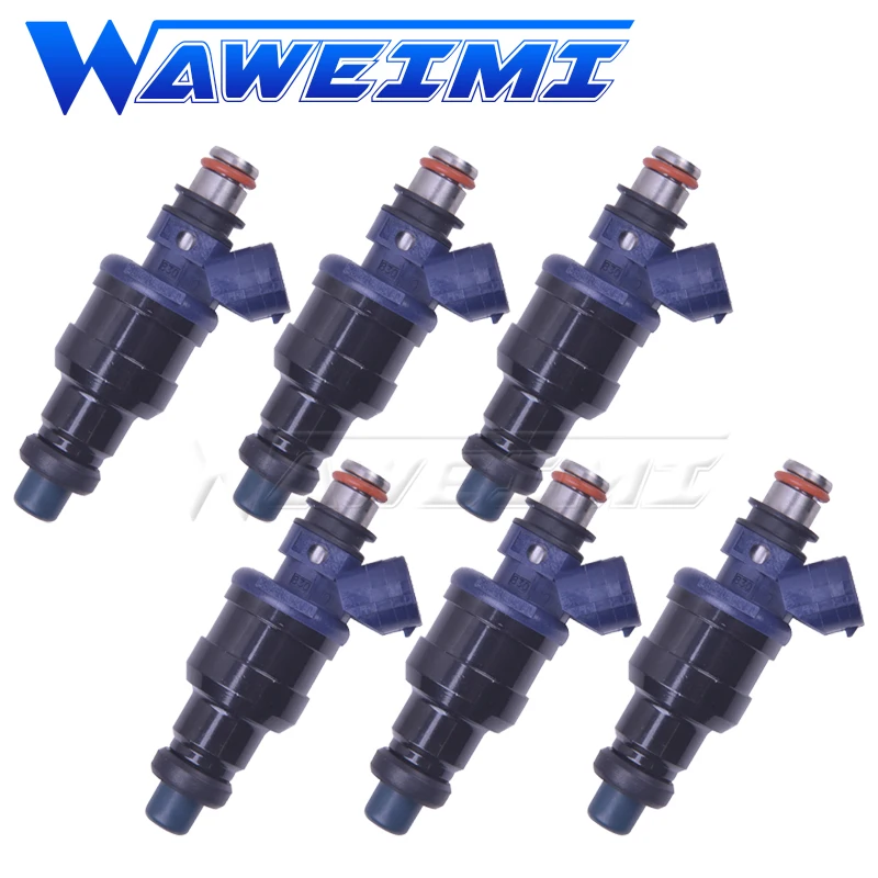 

WAWEIMI Brand New 6x Fuel Injector OE 23250-02030 For AT191R-BEMNKW SED GL 1994-1997 23250 02030 2325002030