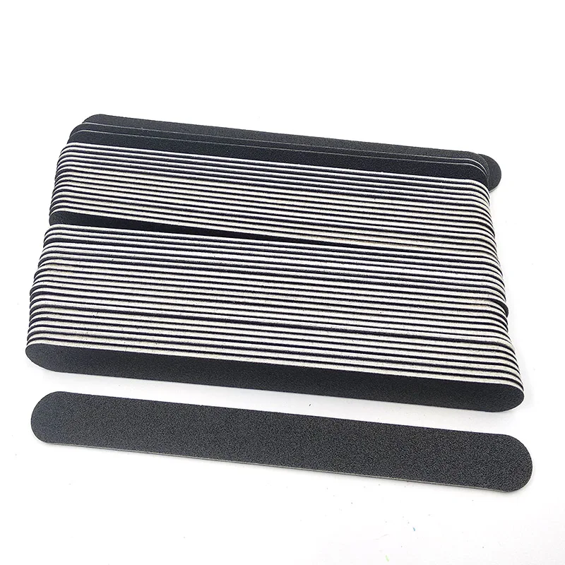

10pcs Professional Nail Buffer Nailfile Buffing Sanding Files Sandpaper Thin Straight Lime Angle Round Head