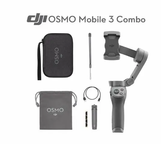 DJI Osmo Mobile 3/Osmo Mobile 3 Combo складной карданный стабилизатор для смартфонов с интеллектуальными функциями - Цвет: Osmo Mobile 3 Combo