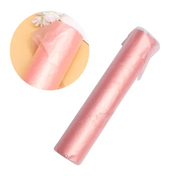 

100Pcs Disposable Wai Cloth Hairdressing Cloak Waterproof Cape Dirt-Proof Cloak Size M White