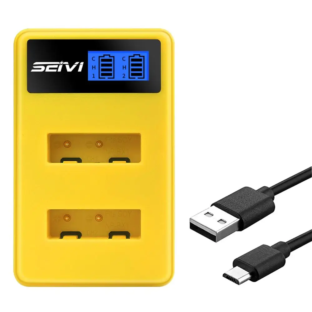 Npbx1 Np-Bx1 Bx1 Usb Caricatore Doppio Della Batteria Per Sony Dsc-Rx100 Dsc-Wx500 Iv Hx300 Wx300 As15 Wx350 Wx300 S750 S780 S950 S980 W190