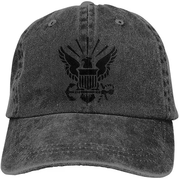 

Men Women U.S Navy Baseball Cap Denim Dad Hat Trucker's Cap