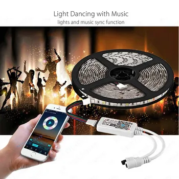 

Ledstrip WIFI Controller LED Strip Ribbon Light RGB Tape Diode Adapter Waterproof Bias lighting fita led Kitchen Home Decor D30