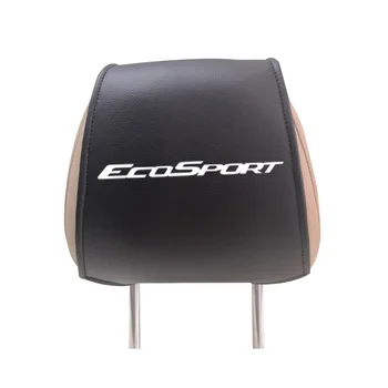 

Car Seat Headrest Protection Cover for FORD ECOSPORT PU Leather Car Headrest Covers