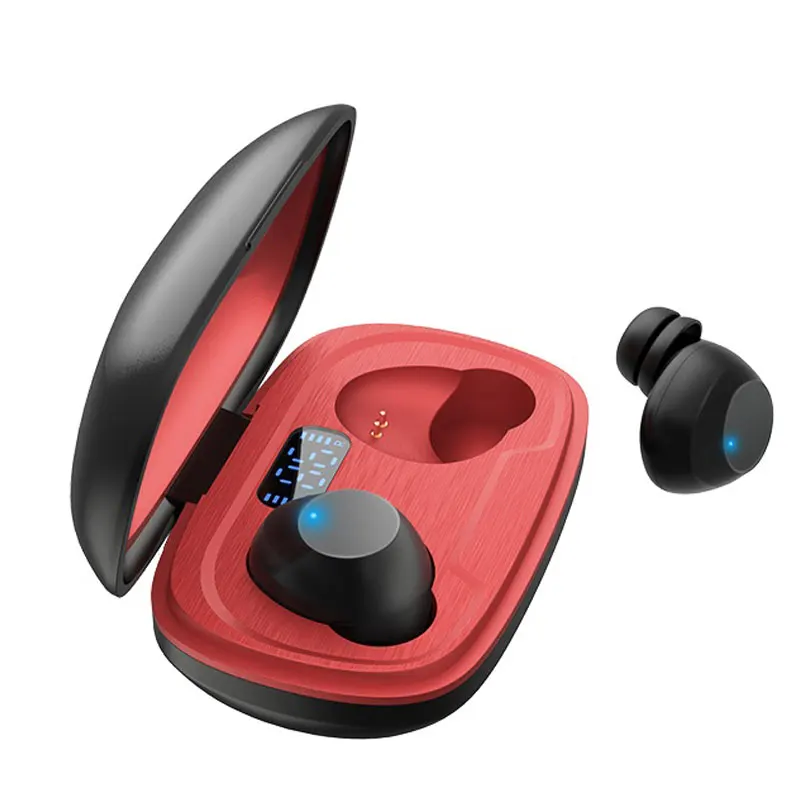 Weekly Deals Wireless Earbuds LED Power Digital Indicator TWS 5 0 Headphone Earbud Mobile Earphones With Gift Box
