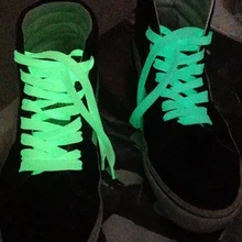 1 артикул спортивный светящийся спортивный шнурок светится в темноте ночной цвет флуоресцентные Шнурки плоские шнурки