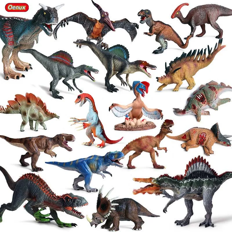 Oenux доисторических Savage проектом юрских динозавров T REX Spinosaurus карнотавр