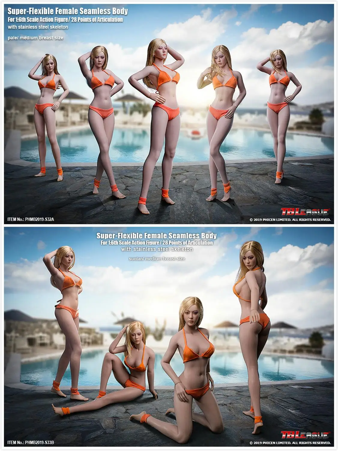 TBLeague phicen bundle bikini accessory only 1//6 scale accessory
