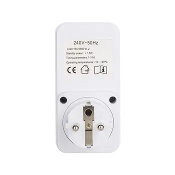 

Digital Timer Socket Countdown Intelligent Time Setting Switch Timer Control Socket Electronic Countdown Switch Controller