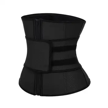 

Neoprene Corset Body Shaper Waist Trainer Zipper Underbust Slim Tummy Waist Cincher Slimming Briefs Shaper Belt Shapewear Women