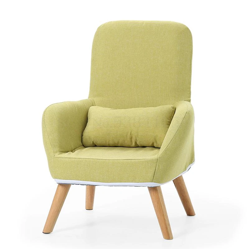 yellow nursing chair