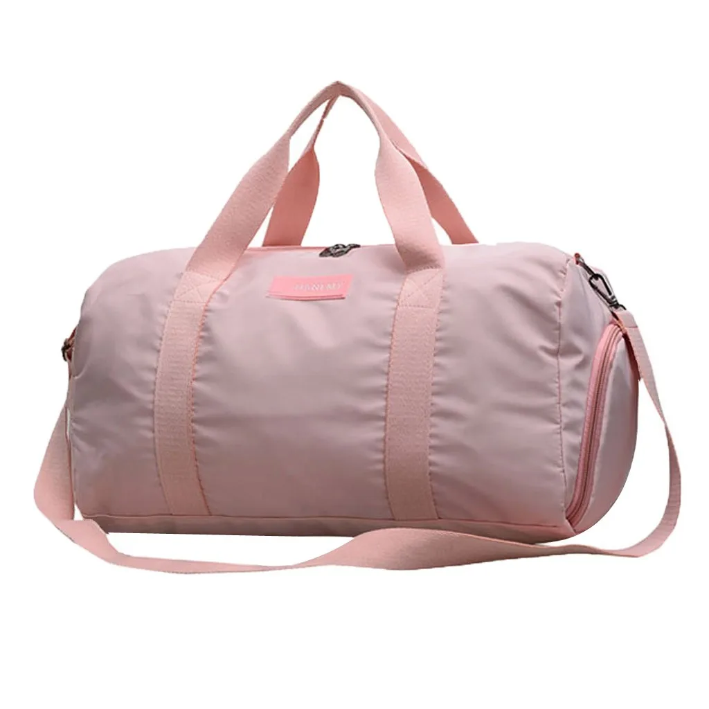 Новая черная и розовая спортивная сумка для женщин, отделение для обуви, водонепроницаемые спортивные сумки для фитнеса, тренировок, йоги, Bolsa, Sac De sport