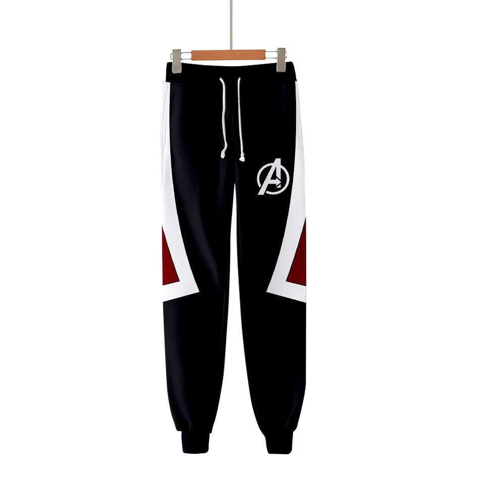

Avengers Endgame Avengers 4 Quantum Suit 20193d Digital Print Casual Ankle Banded Pants