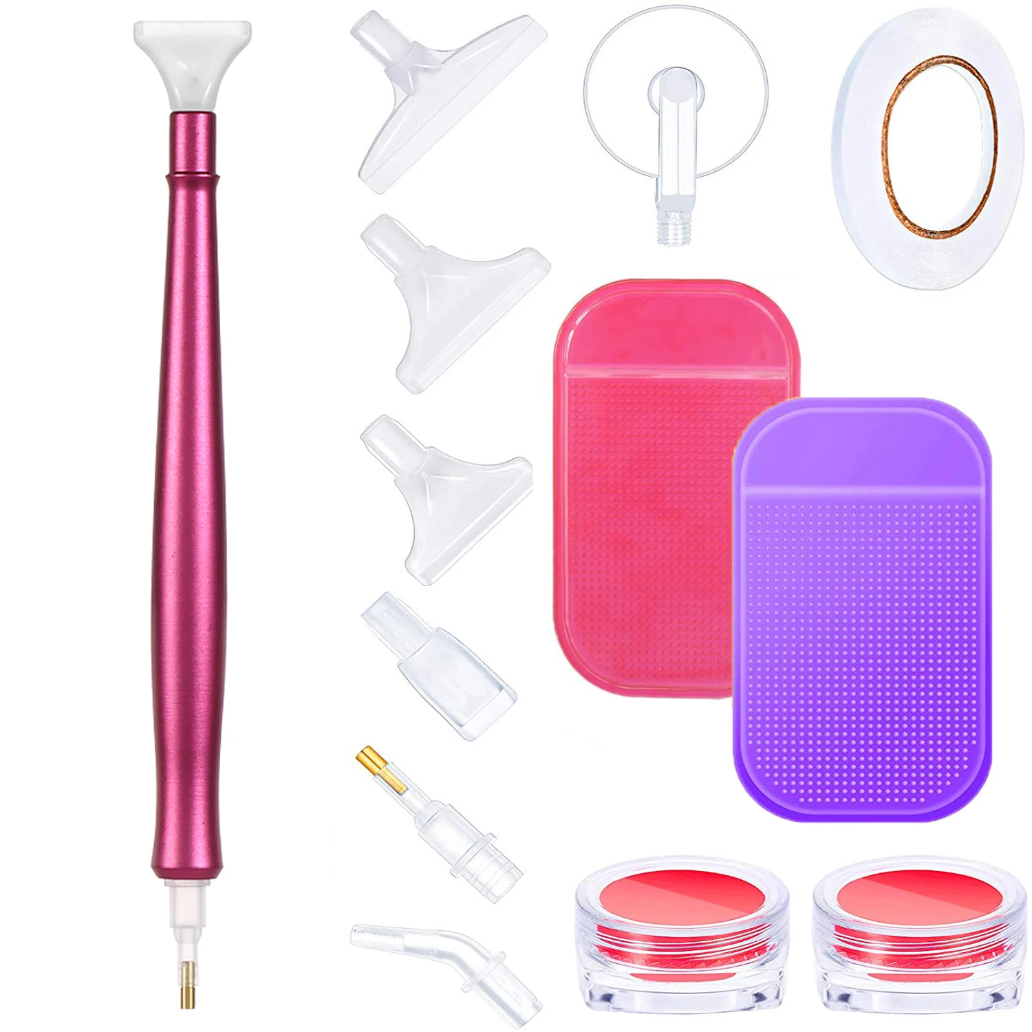Diamond Painting Pen Alloy Fashion Point Drill Pen 13Pcs DIY Craft Nail Art Sewing Accessories
