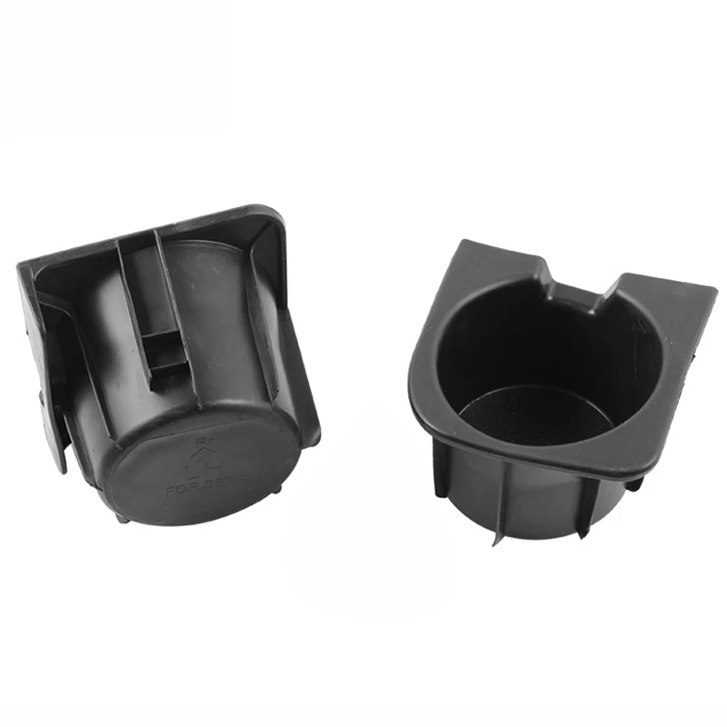 Cup Holder Insert Fits 05-17 Toota Tacoma Black Center Console Right Left