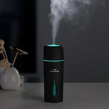 

Portable Mini Car USB LED Air Humidifier Diffuser Essential Oil Aroma Mist Purifier 150ML Air Humidificador For Home Car Office