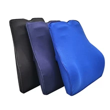 3 цвета с эффектом памяти поясничная поддержка поясничная Подушка Удобная поддержка сиденья задняя подушка для автомобиля домашний офисный стул аксессуары
