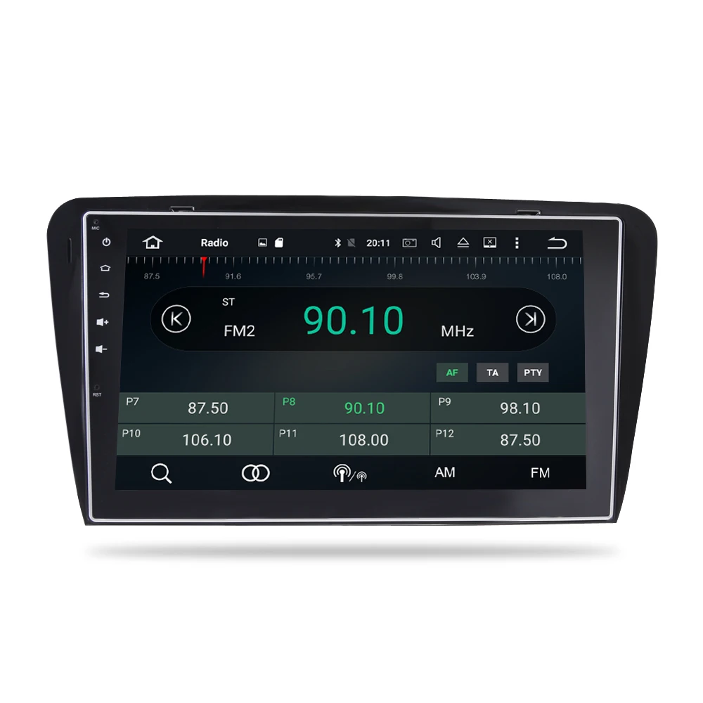 Автомобильная магнитола 10 дюймов с GPS и ГЛОНАСС для Skoda Octavia A7 2013 2014 2015 2016|navigator for