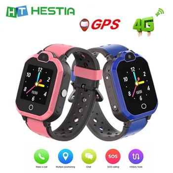 

Kids Smart Watch SOS Smart Monitoring Positioning Phone Anti-lost Smartwatch Baby 4G SIM GPS Clock Waterproof Children Watches