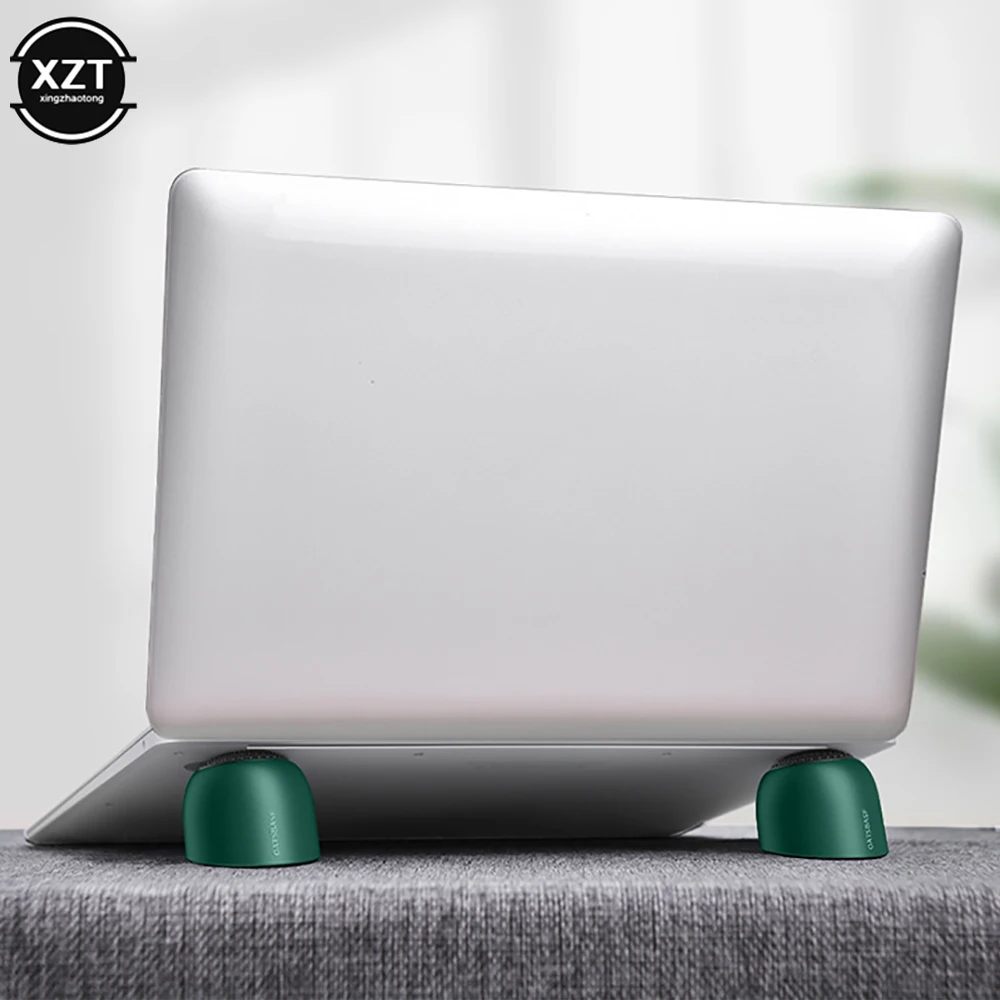 Novel Laptop Stand Magnetic Cooling Stand For MacBook Pro Air Laptop iPad Mini Portable Holder Heat Dissipation Skidproof Pad