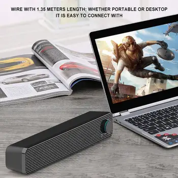 

Bluetooth Sound Bar Portable Wireless Speakers Surround Sound For TV PC Phones Tablets Home Theater Subwoofer
