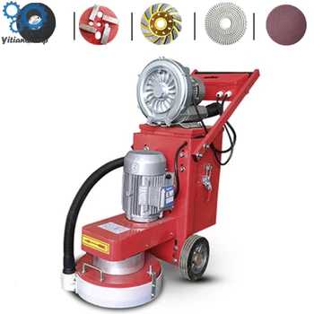 

Small Floor Grinding Machine Concrete Floor Grinder Polisher Vacuuming Grinding Machine Adjustable Grinding Depth 220/380V
