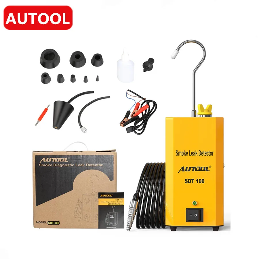 Тестер Утечки дыма AUTOOL для мотоциклов автомобилей внедорожников грузовиков| |