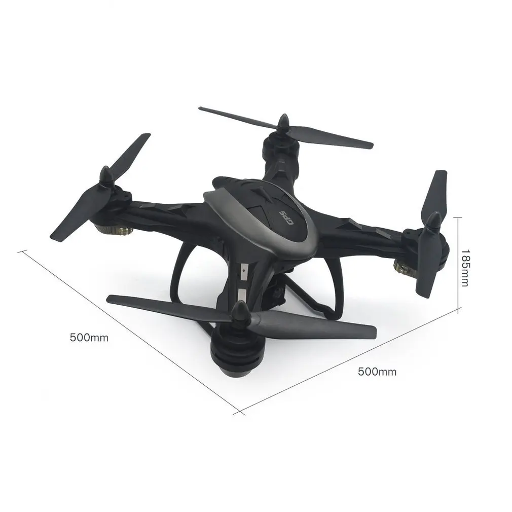 LH-X38G Дрон Двойной GPS wifi FPV Дрон с 1080P HD камерой Дистанционное управление вертолет RC Квадрокоптер+ рюкзак профессиональный беспилотник