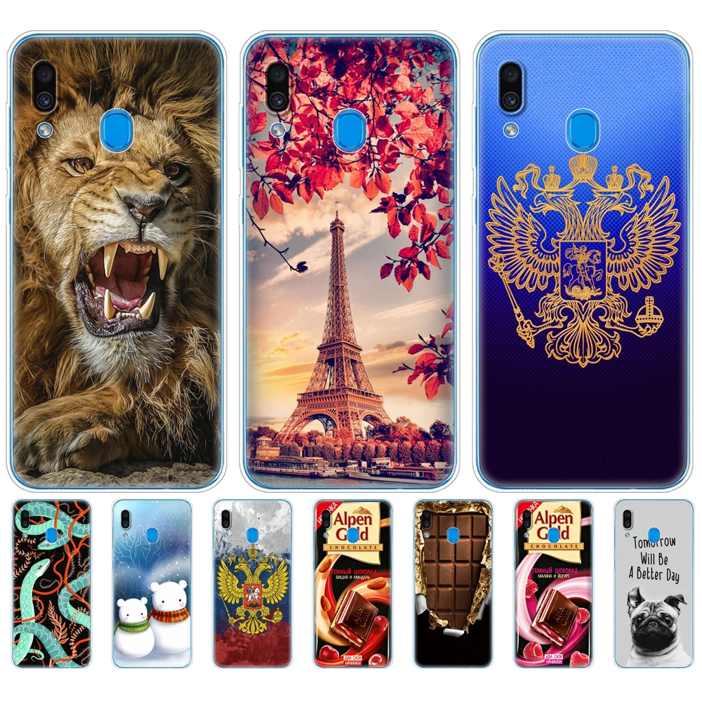 Чехол для телефона Samsung Galaxy A20 чехол A20E силиконовая задняя крышка A 20 2019 A205F A202F
