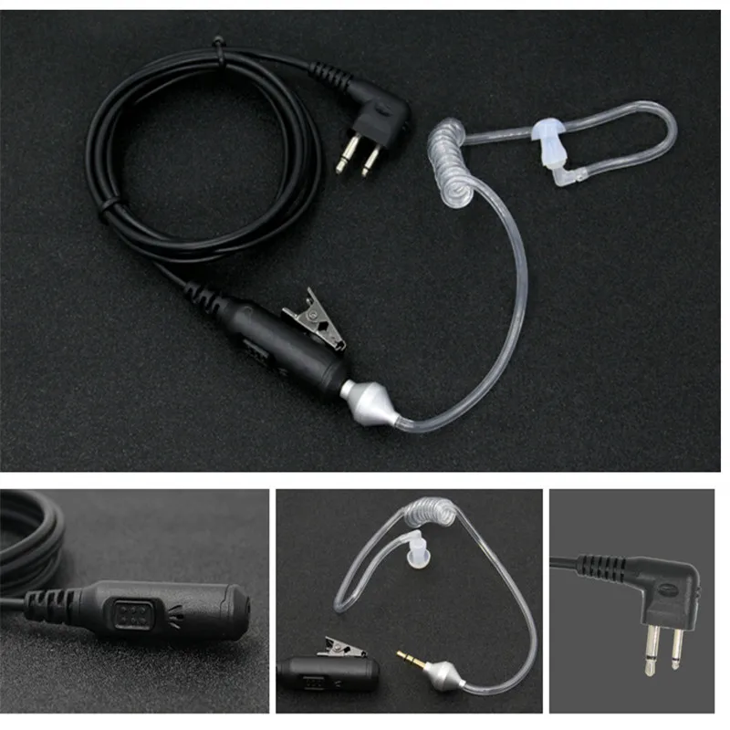 Тип воздуховод вход ухо Висячие Тип для motorola GP68 GP88 GP2000 GP300 HYT TC-500 TC-600 радио