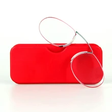 150/+ 200/+ 250 новые унисекс портативные очки для чтения HC покрытие для чтения дальнозоркость по рецепту бескаркасные носовые очки с хомутом