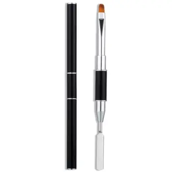 

New Double Sided Multifunction Quick Glue Extension Nail Art Pen UV Gel Builder Tool