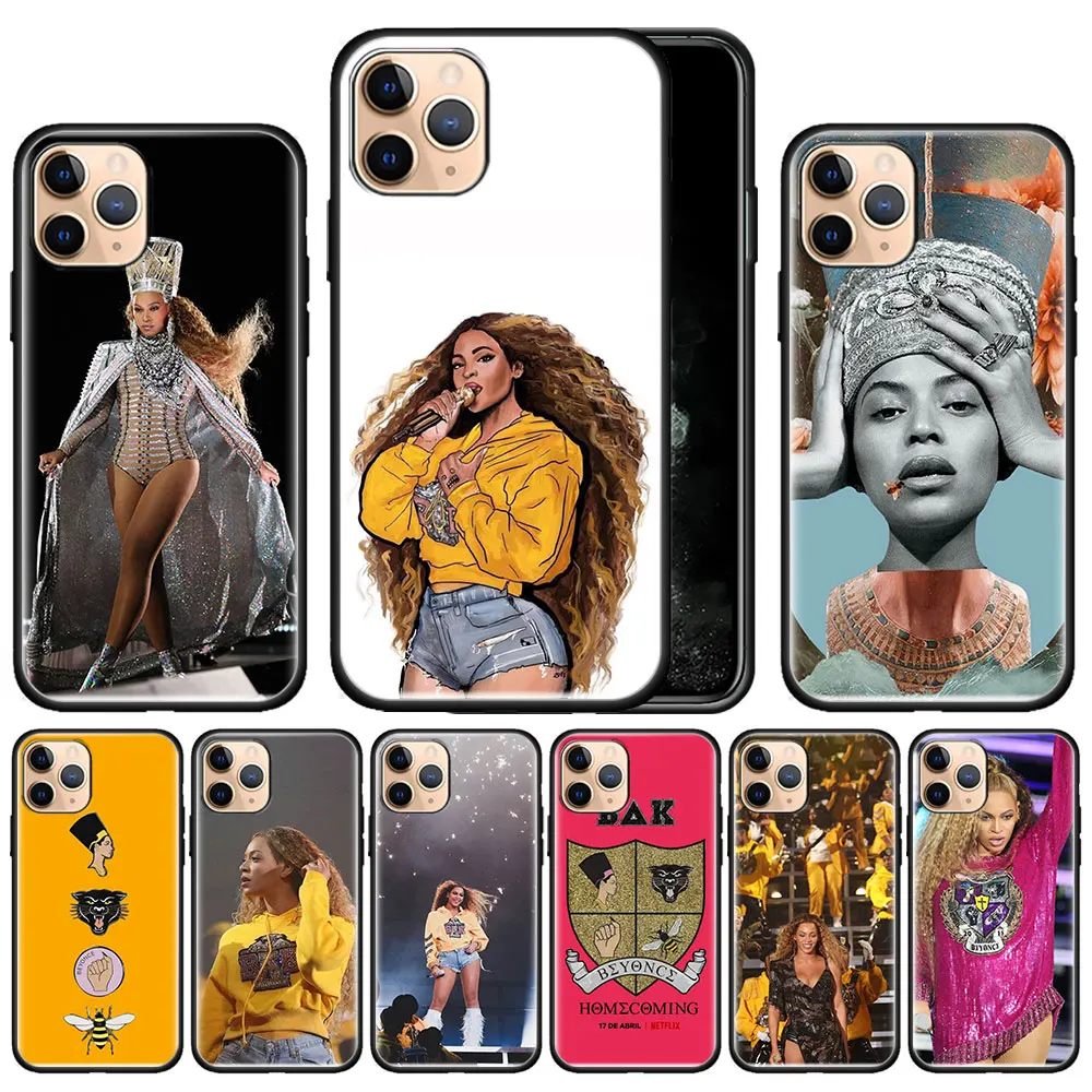 Чехол Beyonce Homecoming для Apple iphone 11 Pro Max XS X XR 7 8 6 6S Plus 5 5S SE Черный силиконовый чехол