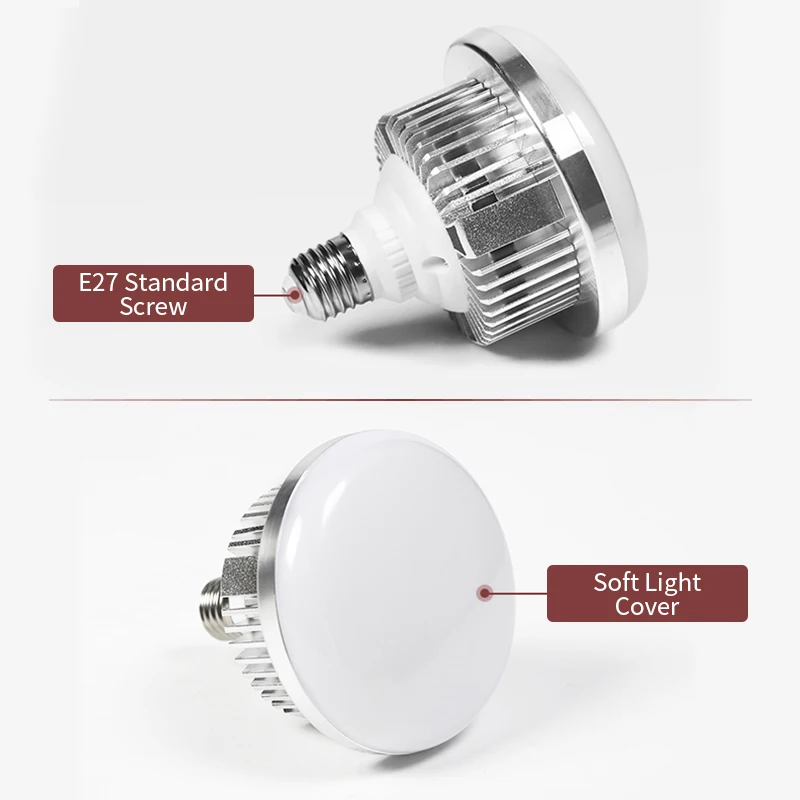 Estúdio de Vídeo Youtube para Gravação ao Vivo 65w para Fotografia Lâmpada Base 85w ou Led E27 155w - Image 5