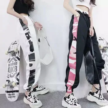 

Sweatpants Women High Waist Harem Pants Women Plus Size Camouflage Baggy Hip Hop Pants Harajuku Joggers Long Trousers