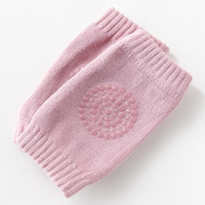 1 Pair Baby Knee Pad Kids Safety Crawling Elbow Cushion Infant Toddler Leg Warmer Knee Support Protector Baby Kneecap - Цвет: PK