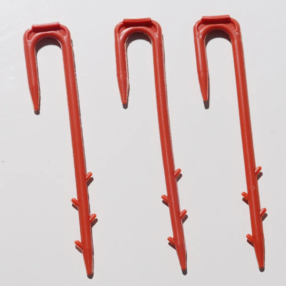 

Lychee 100pcs Plastic Quality Plant Clips Fixing Fastening Fixture Clamp Watermelon Farming Clip Agriculture Tools