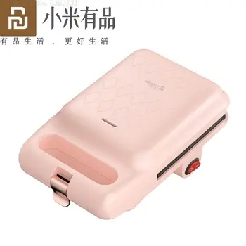 

Youpin Deerma Sandwich Maker Multifunction Heating Breakfast Machine Electric Waffles Maker Bubble Egg Cake Oven For Household