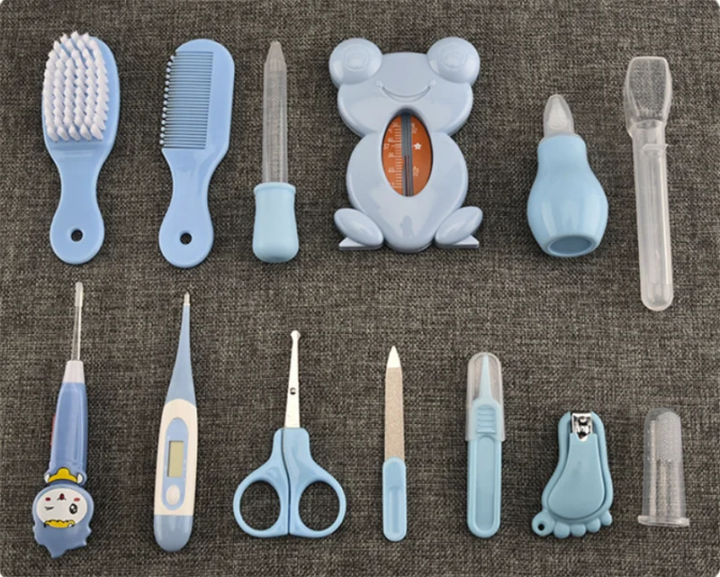 Набор кистей для ухода за ногтями для новорожденных детей 13 шт./компл. и 4 шт./компл
