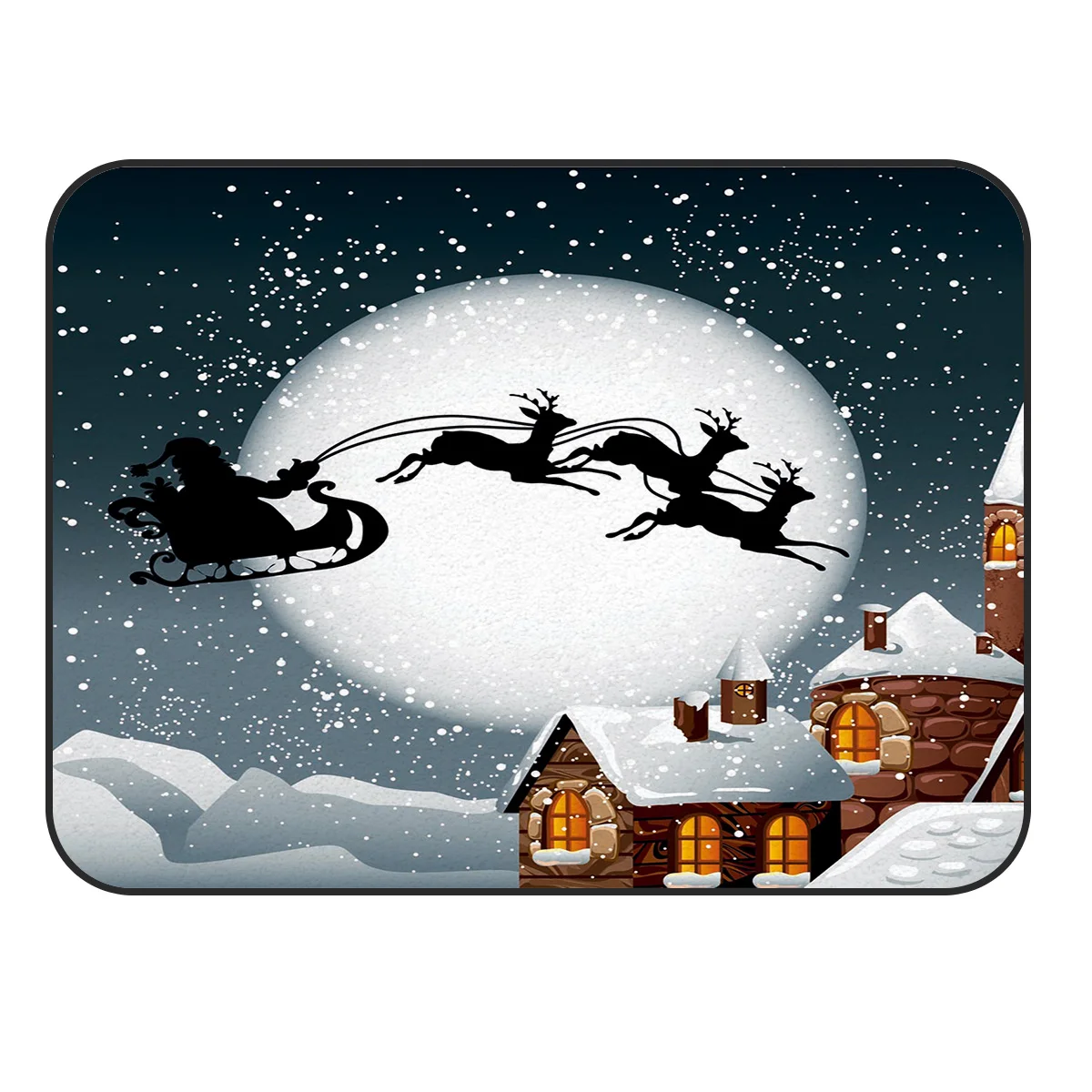 CHARMHOME Мягкий Коврик Противоскользящий коврик Merry Christans ковёр для дома для гостиной коврик для домашнего декора