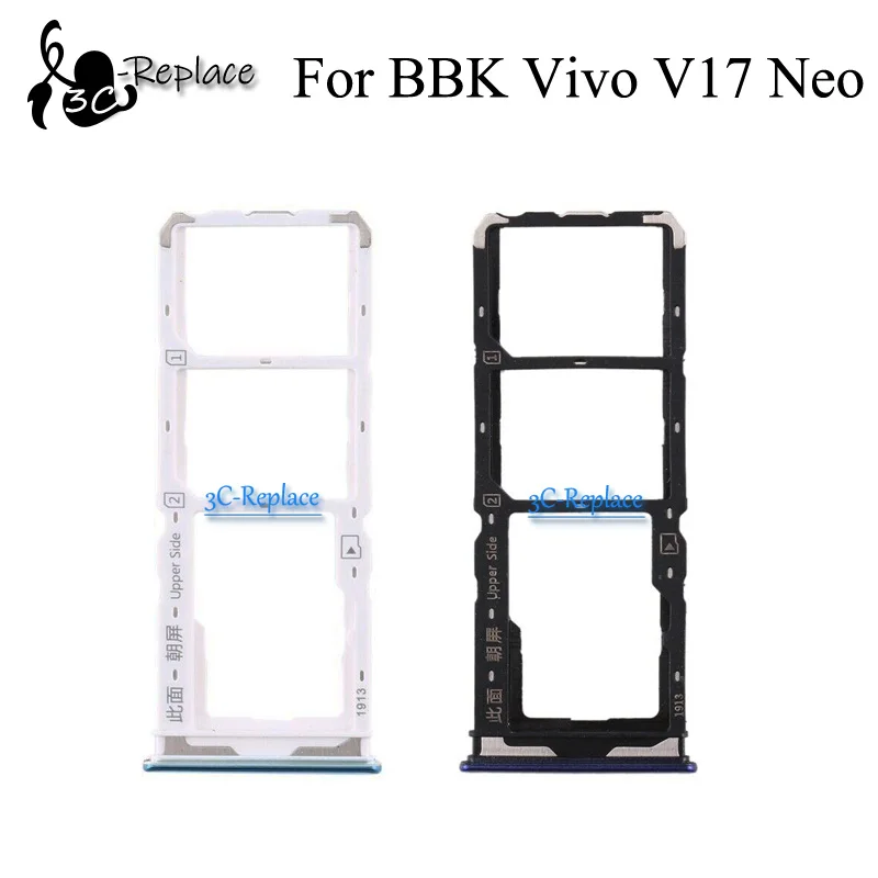 Адаптер для Sim-карты BBK Vivo V17 Neo V17Neo держатель карт Micro SD слот | Мобильные телефоны и