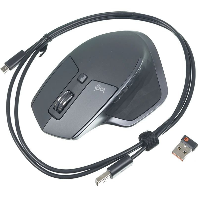 Мышь Logitech MX Master 2S графитовый оптическая(1000dpi) беспроводная BT(5but