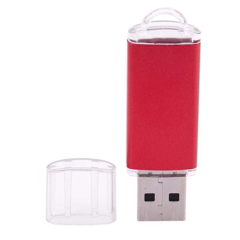 10 шт. USB флэш-накопитель 128 МБ брелок флэш-накопитель u-диск для Win 8 PC подарок, красный